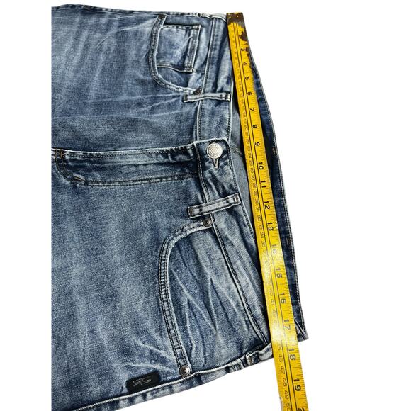 Silver Allan Slim Fit Straight Leg Jeans Mens 36 x 32 Blue Medium Wash Denim Y2K - Picture 8 of 16